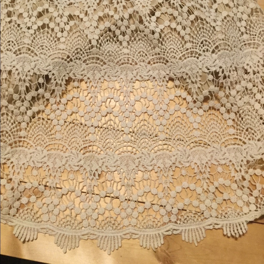 ❣️Sexy Anthropologie lace crochet skirt❣️ - Picture 7 of 8